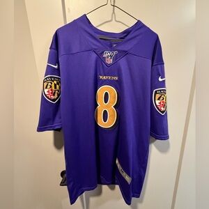 Baltimore Ravens - Lamar Jackson #8 Jersey - Medium